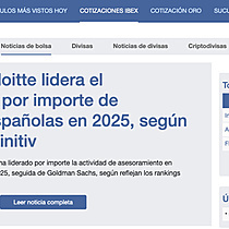 Deloitte lidera el asesoramiento por importe de operaciones espa�olas en 2025, seg�n TTR Data y Refinitiv